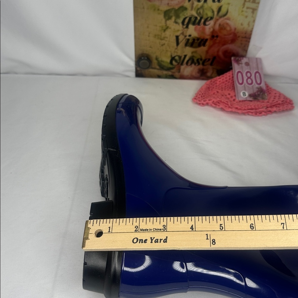 Ugg Women's Sienna Waterproof Royal Blue Rain Boots Size 11 - Picture 14 of 14